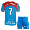 Original Trikotsatz Atlético Madrid Griezmann 7 Ausweichtrikot 2025-26 Für Kinder